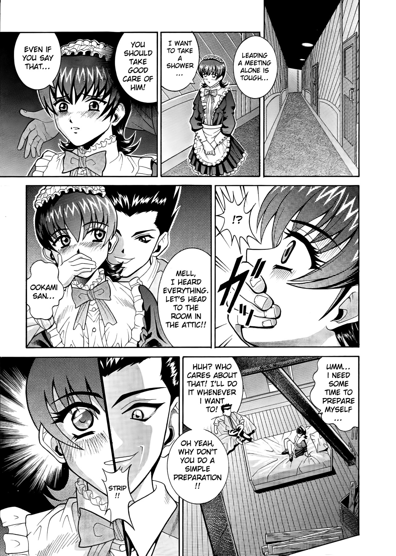 Hentai Manga Comic-ANGEL PAIN 6 - There's Something About Mell--Read-9